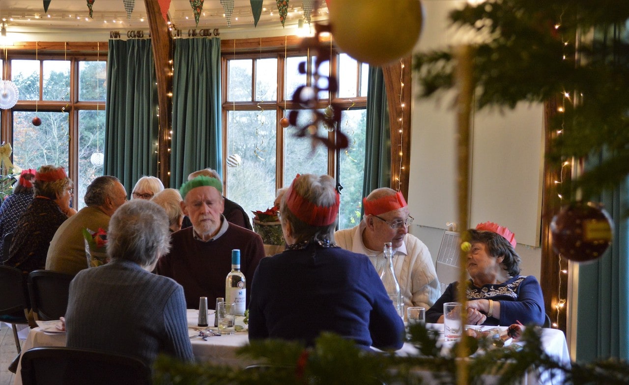 How Hill festive lunch How Hill trimmed up for a festive lunch
