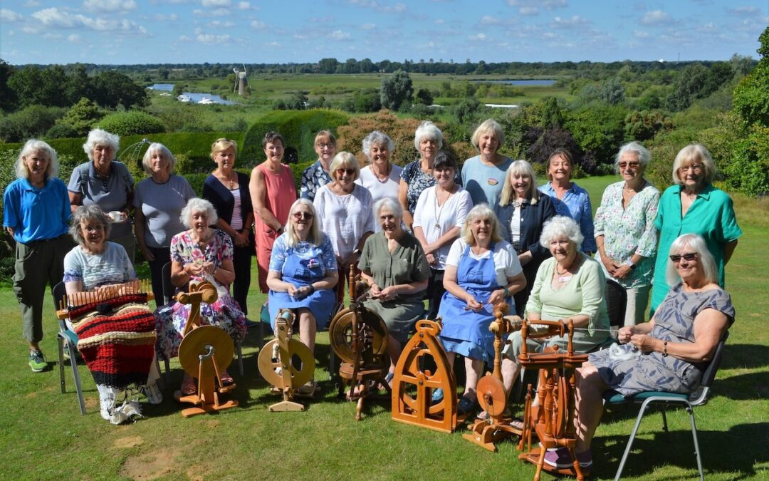 Craft group weaves its magic with Broads wall hanging