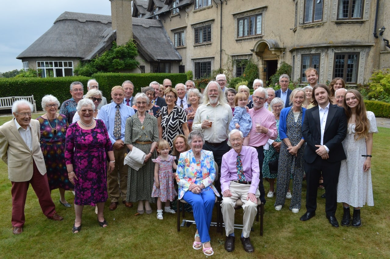 The Ashfords with family and friends The Ashfords with family and friends