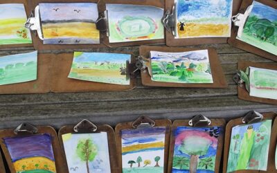 Watercolour painting or sketching